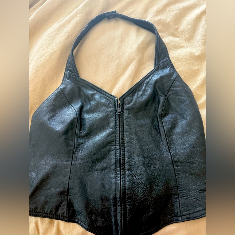 Women’s leather top